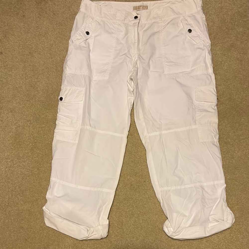 MICHAEL Michael Kors Women's White Cargo Shorts